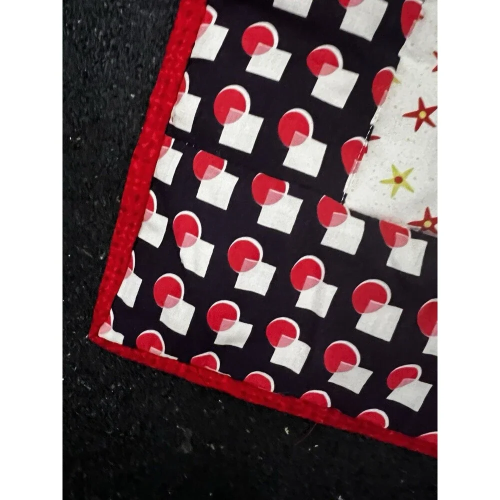 Handmade Art Quilt Wall Hanging~Tipsy Tree christmas 24